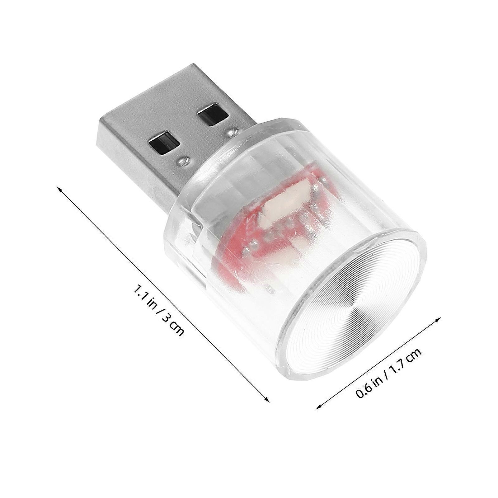 USB Light Car Interior Atmosphere Lamp Mini Night Light USB Interface Ambient Lighting