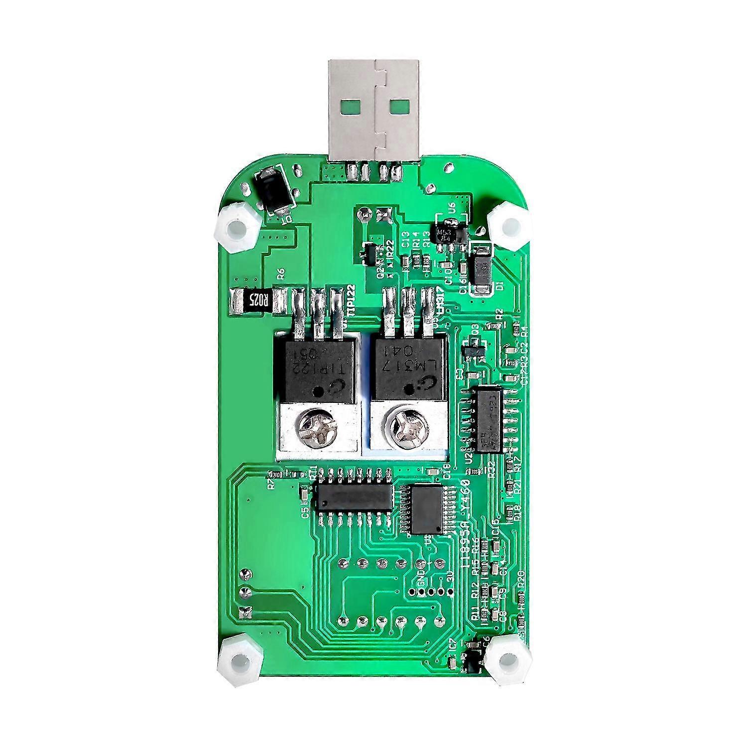 Electronic Load Tester Usb Load Resistance Module Trigger Qc2.0 Qc3.0 35w 0.25-5a Hd35 Usb Interface Discharge Adjustable Constant Current Inte