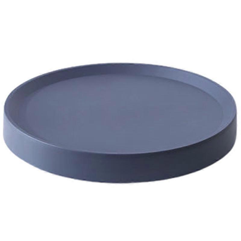 JIKAIX Flower Pot Tray Corrosion-resistant Sturdy TPR Hidden Mobile Flower Pot Saucer for Garden
