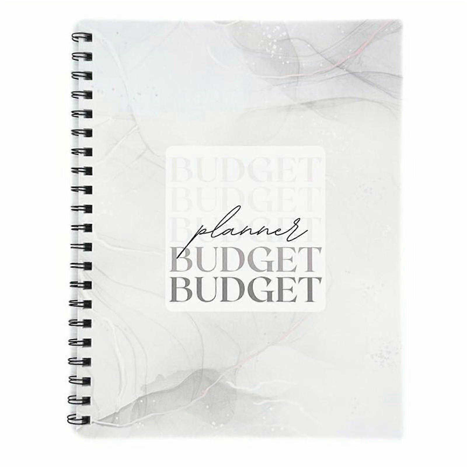Undated 12 Month Budget Planner, Weekly & Monthly Goal Setting Planner Notebook
