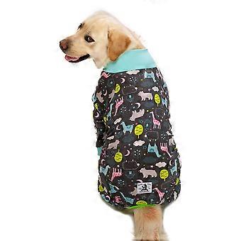 Hunde-Schlafanzug Für Große Hunde – OP-Anzug In Camouflage