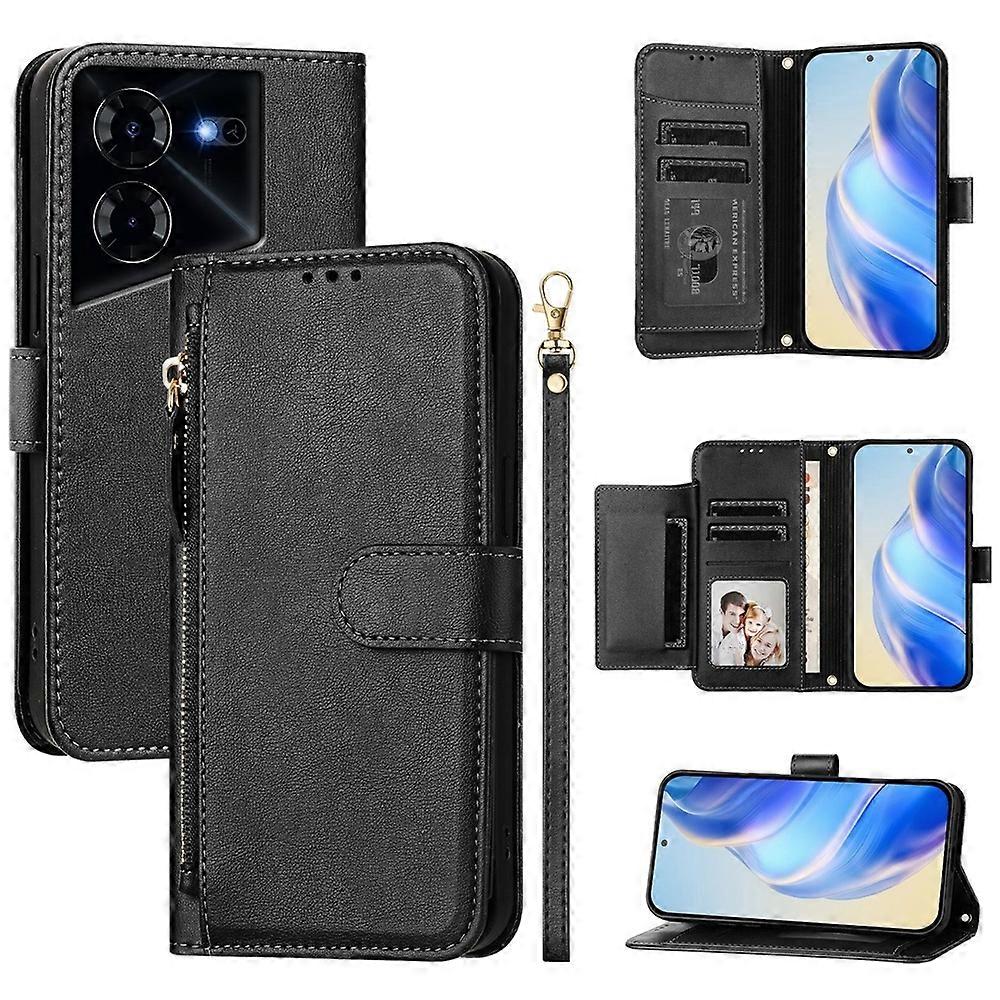Wallet PU Case For Tecno Pova 5