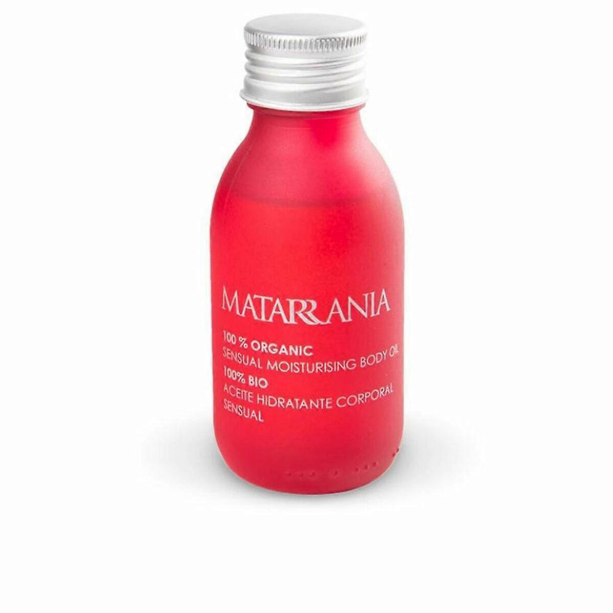 身体油 Matarrania Sensual 保湿生物 100 毫升