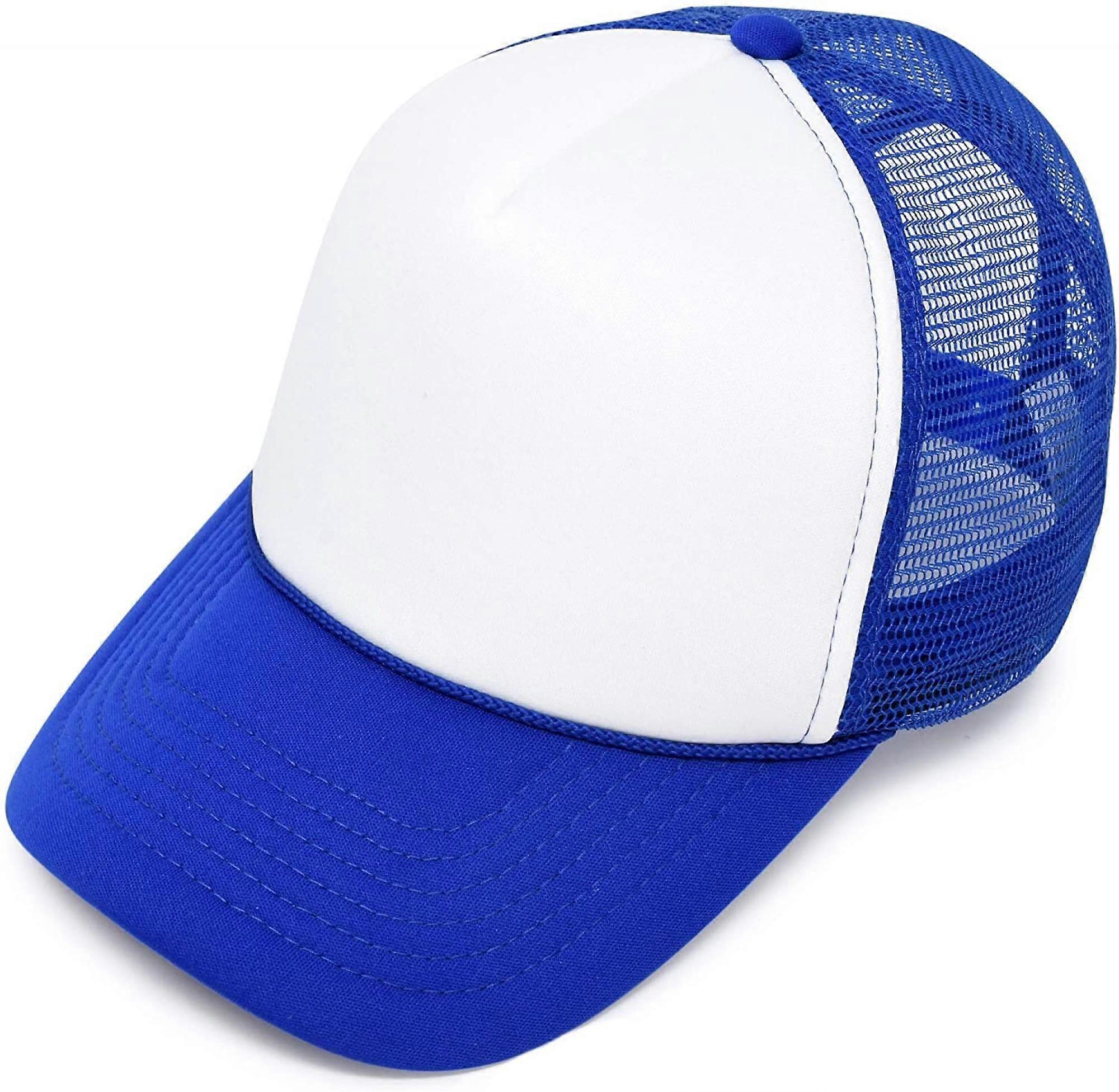 AVEKI Two Tone Trucker Hat Summer Mesh Cap with Adjustable Snapback Strap