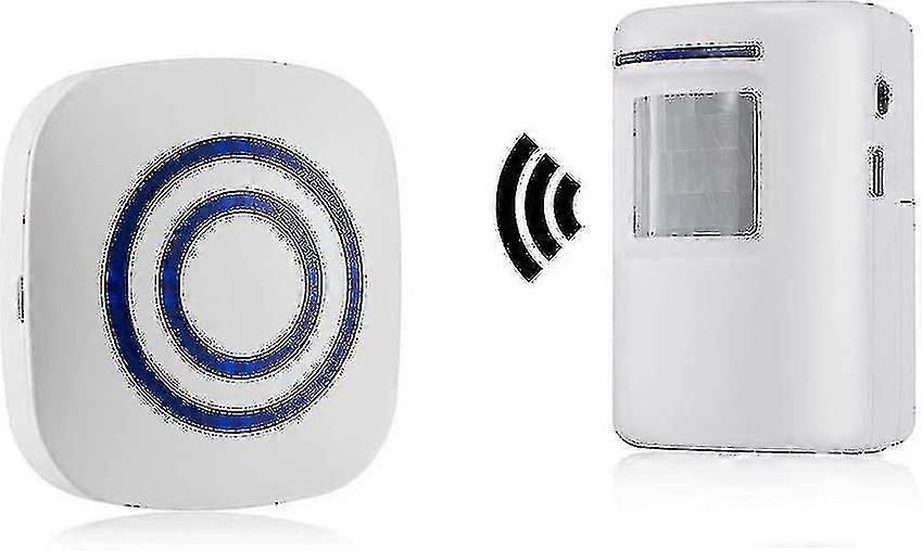 Wireless Alarm System with Motion Detector for Passage Shop Bell