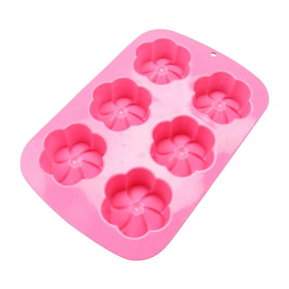 Silicone Cake Mold Flower Pattern 3D Baking Mould for Pudding Desserts Soap Making Tool Kitchen Supplies