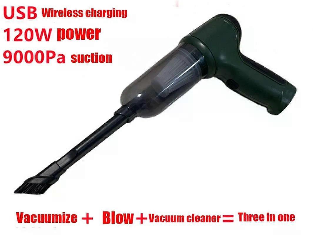 95000Pa Car Vacuum Cleaner Wireless Strong Suction Handheld Auto Vacuum Home Amp Car Dual Use Mini Vacuum Cleaner Homeappliance