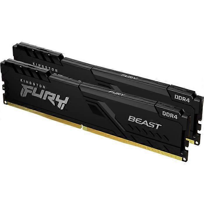 KINGSTON Fury Beast Memory - 16GB (2x8GB) - DDR4 - 3200 MHz CL16