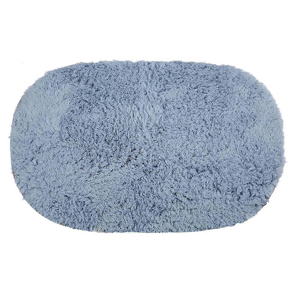 Memory Foam Bath Mat Super Absorbent Non-Slip Bathroom Rug 24x17 Inch Soft Microfiber Quick-Dry Carpet