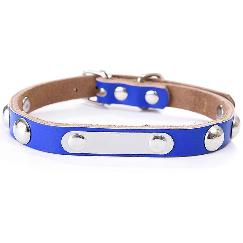 PU Leather Collar for Dogs, Adjustable Design