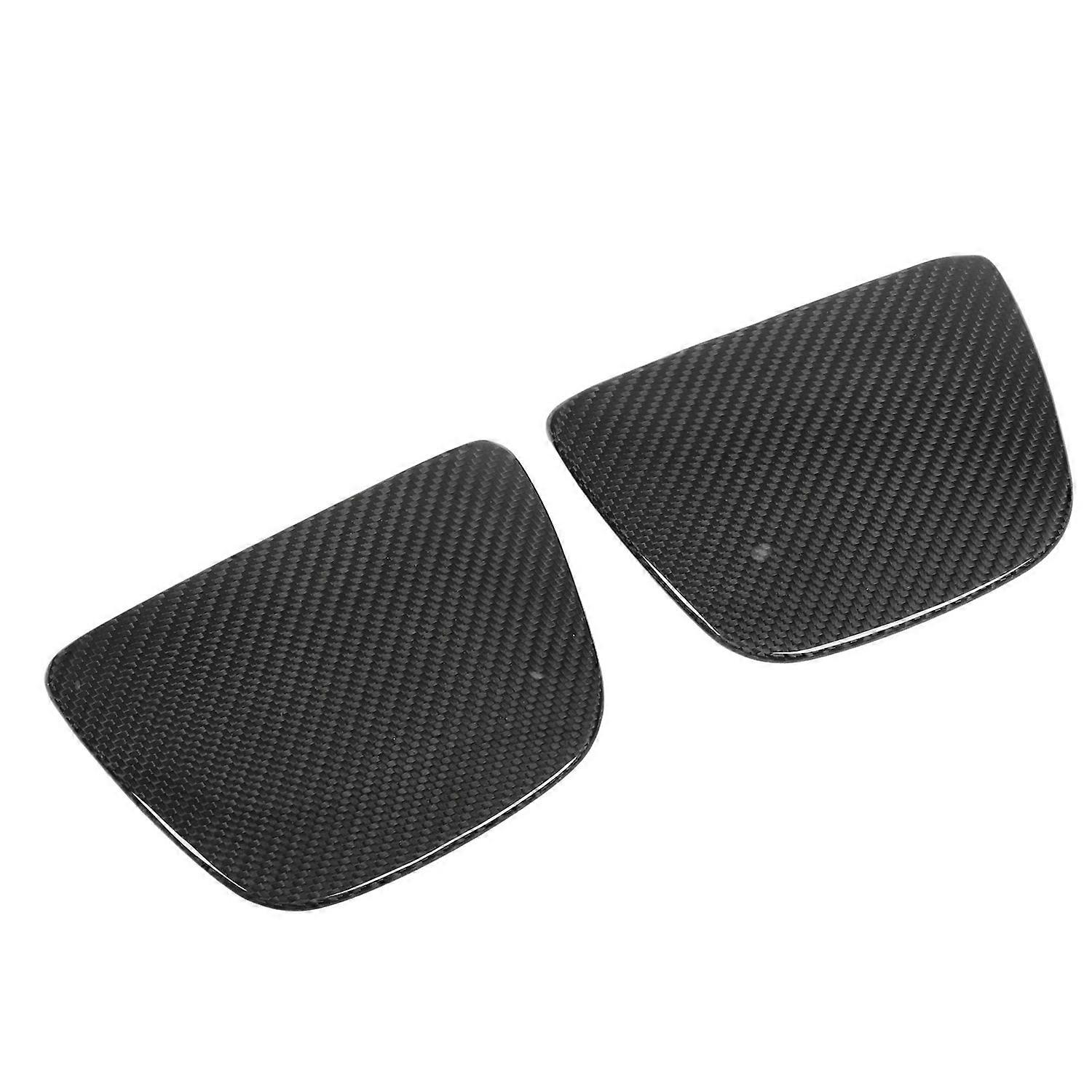 Car Seat Trim Dry Carbon Fiber Smooth Surface Uniform Weave Exquisite Texture Replacement For Subaru
