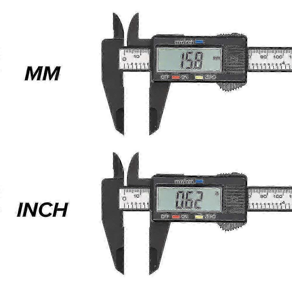 6-Inch Digital Vernier Caliper (100mm) Precise Measuring Tool