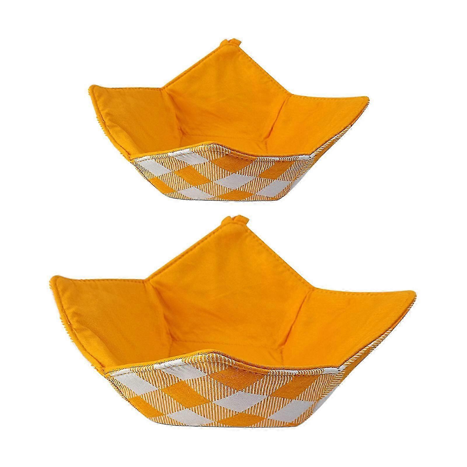 2 Sets of Microwave-Safe Bowl Holders to Keep Hands Cool