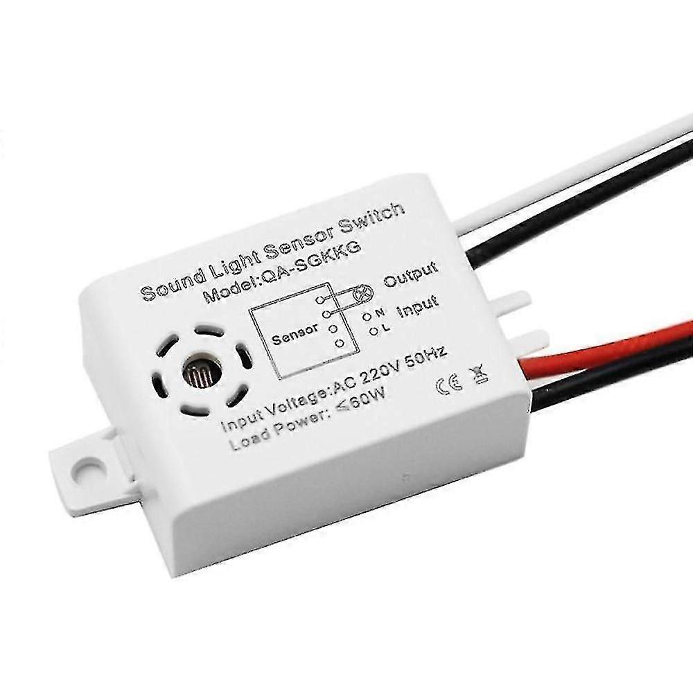 5pcs Sound And Light Control Sensor Switch Delay Automatic Light Control Led Bulb Sound Sensor