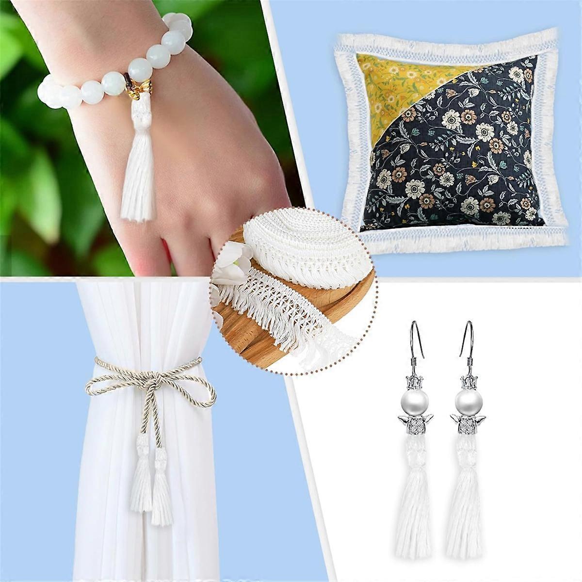 10 Yards 2.3inch Wide Tassel Fringe Trim Sewing Fringe Trim