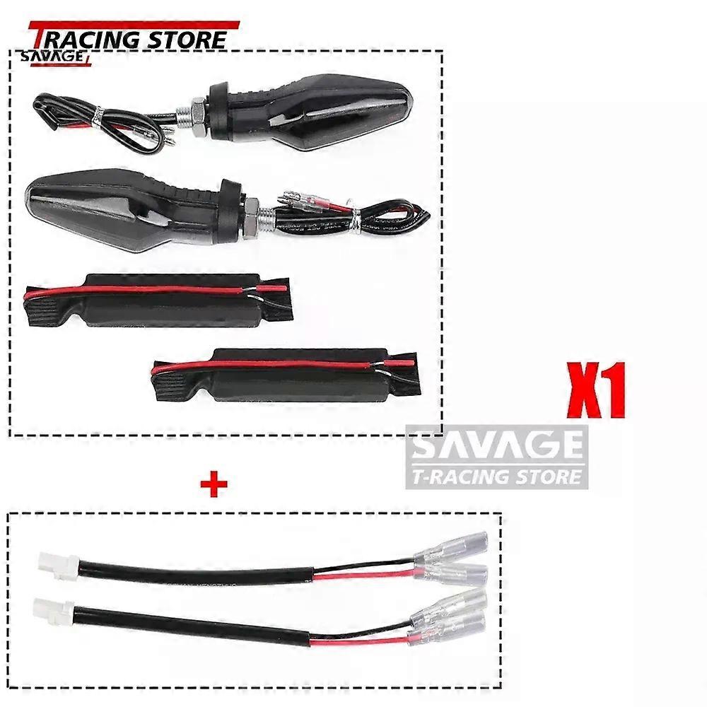 Applicable Mototrycle Turn Signal Light Indicators Blinkers Halogen Lamp with Resistors For GASGAS ES700 SM700 Flashers Adapters ES SM 700
