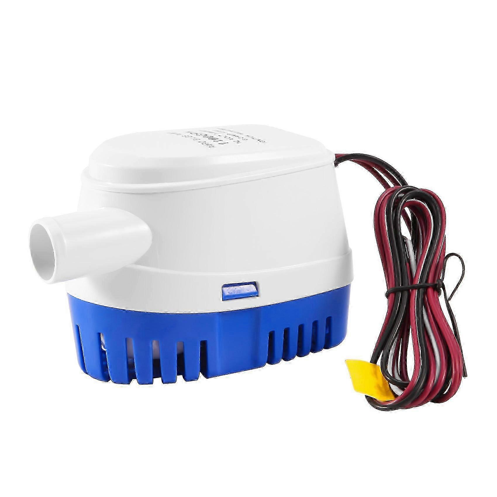 12V Automatic Submersible Boat Bilge Pump with Float Switch