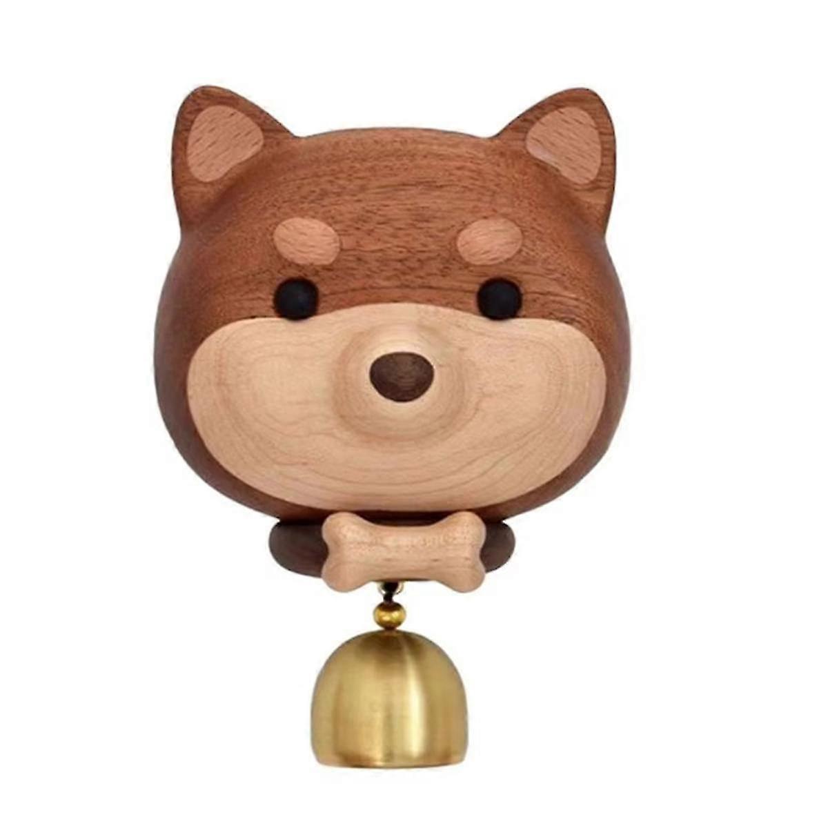 زخرفة جرس باب الخشبي لأصحاب المتاجر بأسلوب جرس الباب التقليدي