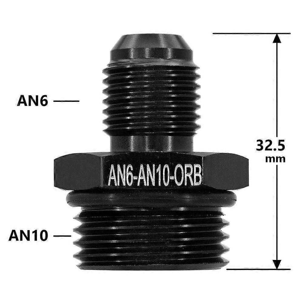 ユニバーサルAN6 AN8 AN10 AN12からANからM16 / M18x1.5スレッドストレート燃料油エアホースフィッティングオスアダプターカーオートアクセサリー