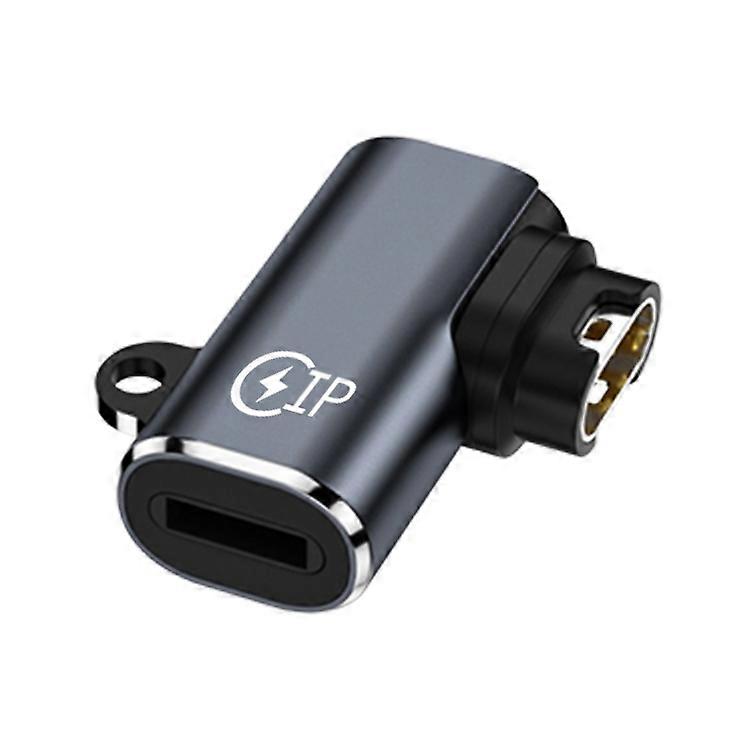 For Garmin Watch Charging Adapter, Interface:8 Pin Side Elbow