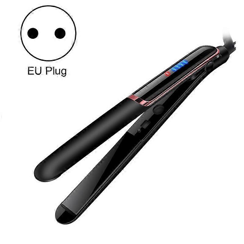 35W 2 In 1 Curling and Straightening Dual-use Electric Splin,Specification: EU Plug
