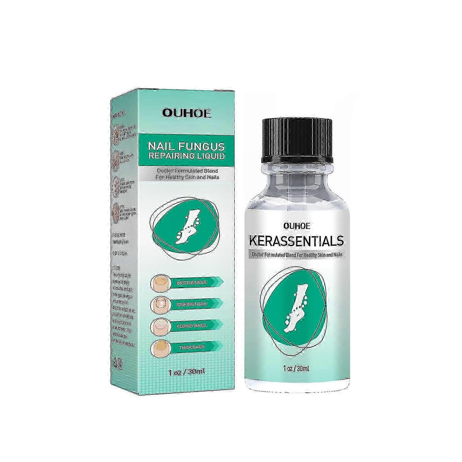 30ml X3 Ouhoe Toenail Repair Liquid Soft Nail Repair Υγρό Καθαρισμού Υγρό Καθαρισμού 1 1 8061443722319