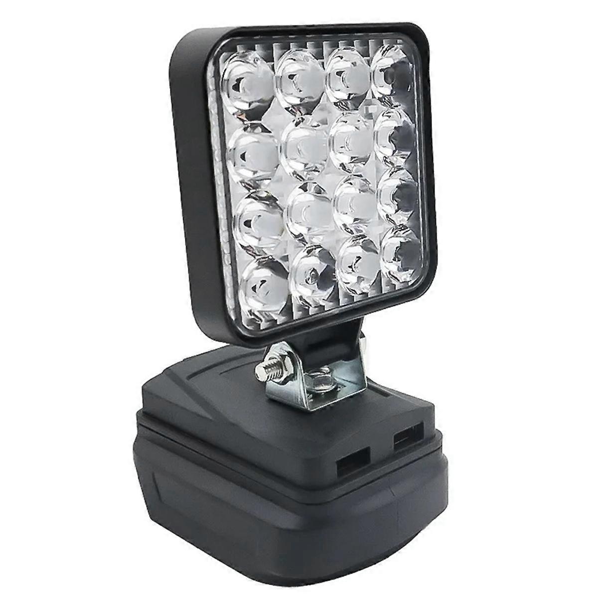 16 LED Work Light Spotlights for Makita 18V Lithium Battery