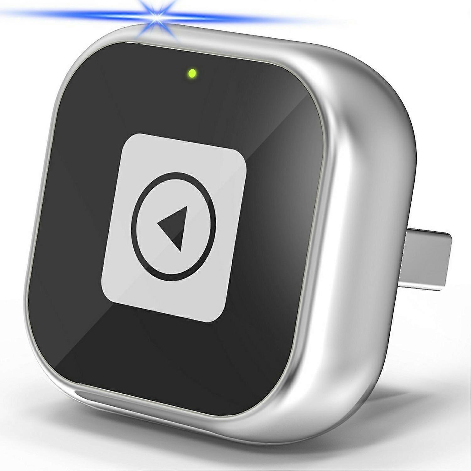 Mini 2 in 1 Wireless CarPlay Android Auto Adapter for Built-In Carplay/Android Auto Vehicles