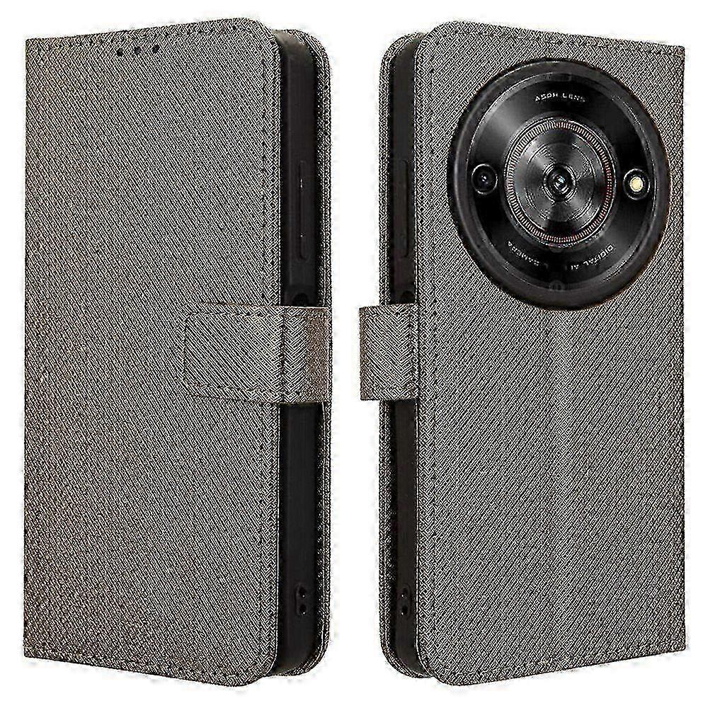 ZTE Blade A75 5G Case Premium PU Leather with Diamond Pattern