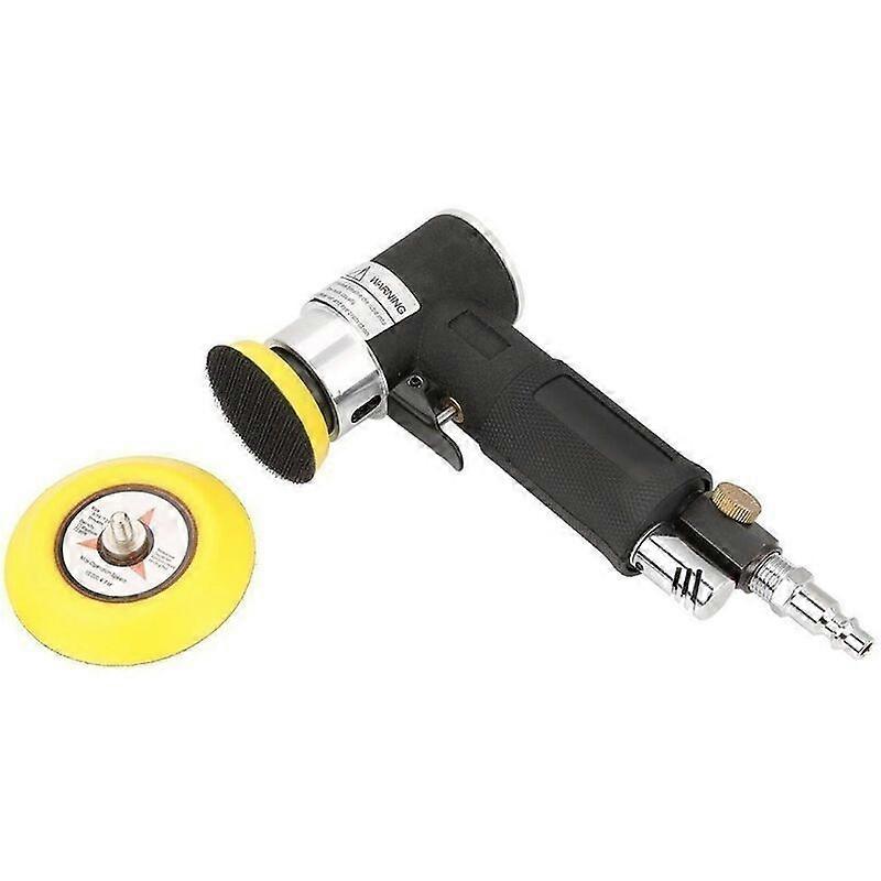 Pneumatic polishing machine sandpaper machine grinding machine small grinder 2-3 inch eccentric black