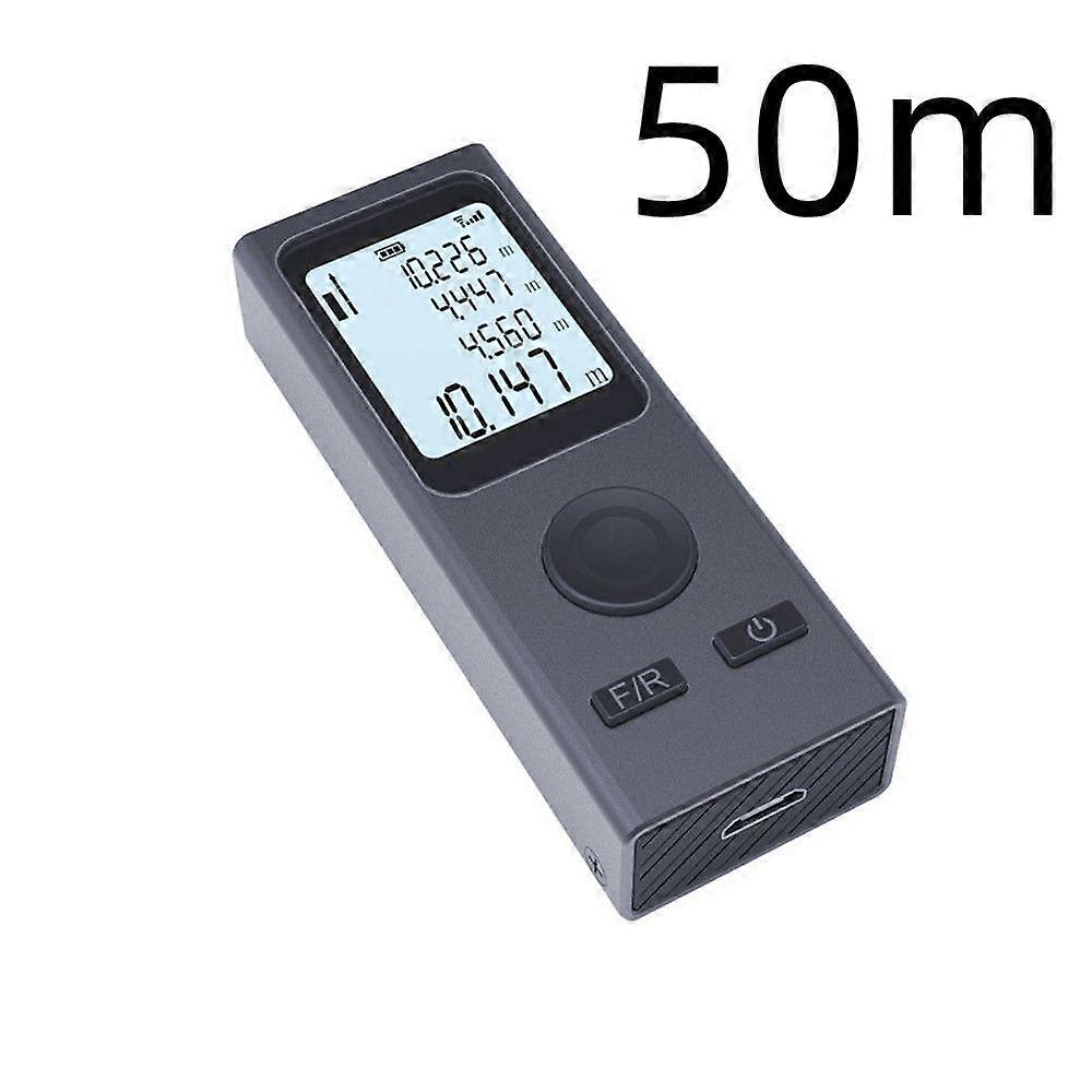 Laser Range finder Portable Mini Laser Distance Meter Rechargeable Rangefinder 25M Electronic Roulette Trena Tape Measure Tester