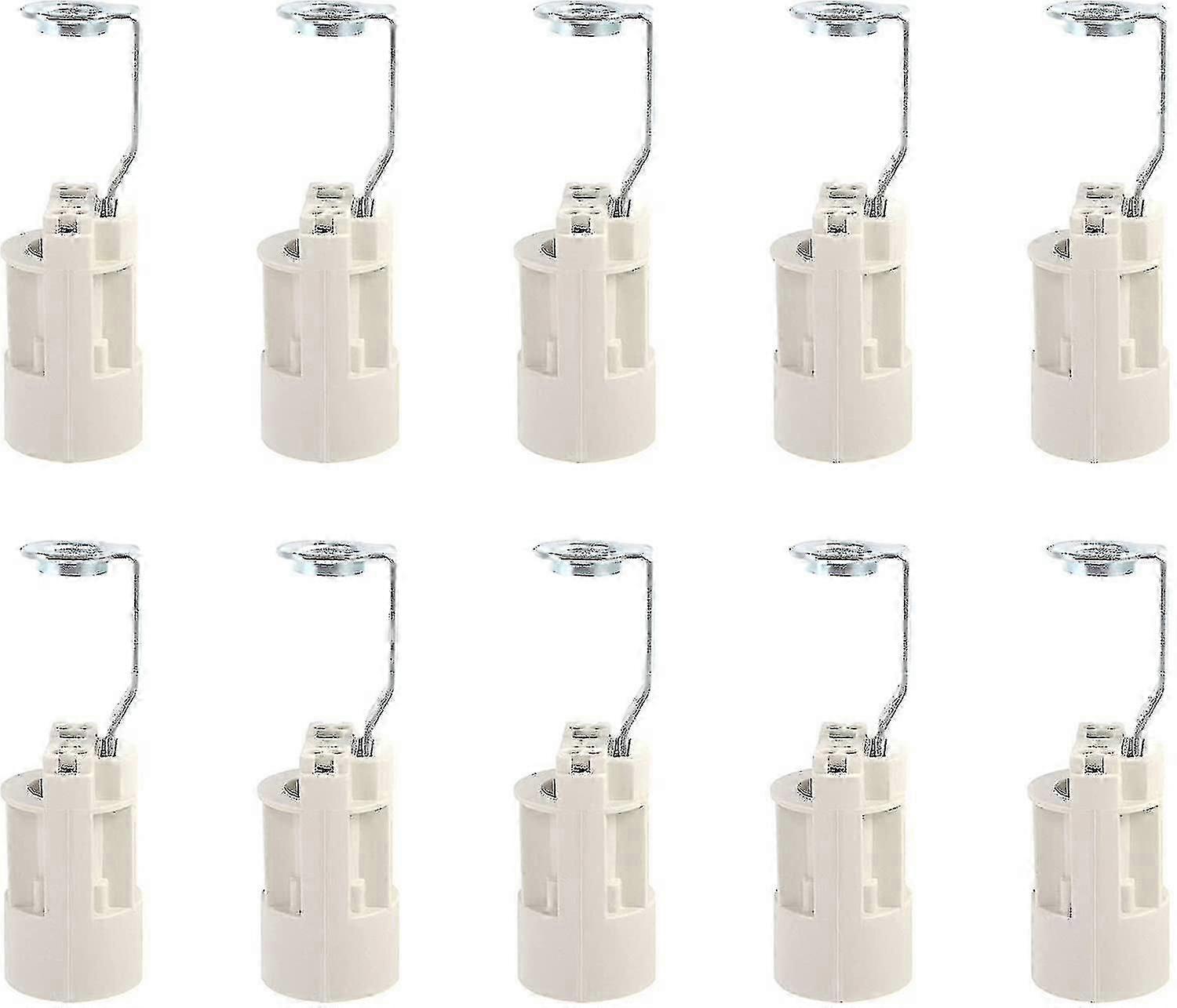 10PCS E14 Bulb Base Adjustable E14 Lamp Sockets Converter E14 Sockets Candle Lamp Holder