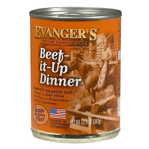 Evangers Evanger's Heritage Classic 湿猫粮,加强 / 12.8 盎司(12 个)