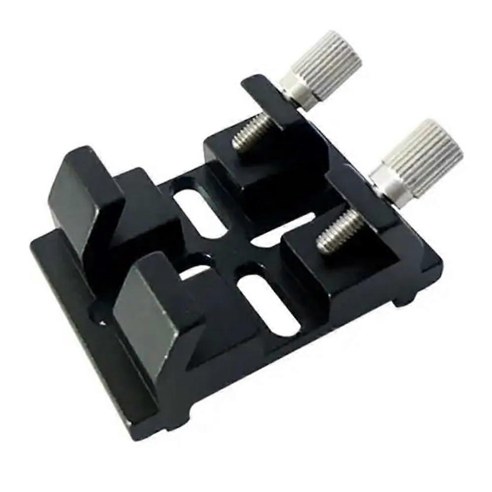92ME Finderscope Mount Aluminium Alloy Dovetail Base for Finder Scope - Black Replacement Accessory Compatible with Telescopes