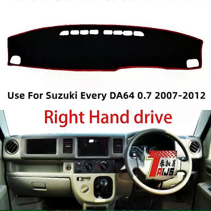 Apply TAIJS Factory Casual Simple Dust resistant Polyester Car Dashboard Cover For Suzuki EVERY DA64 0.7 2007-2012 Right Hand drive