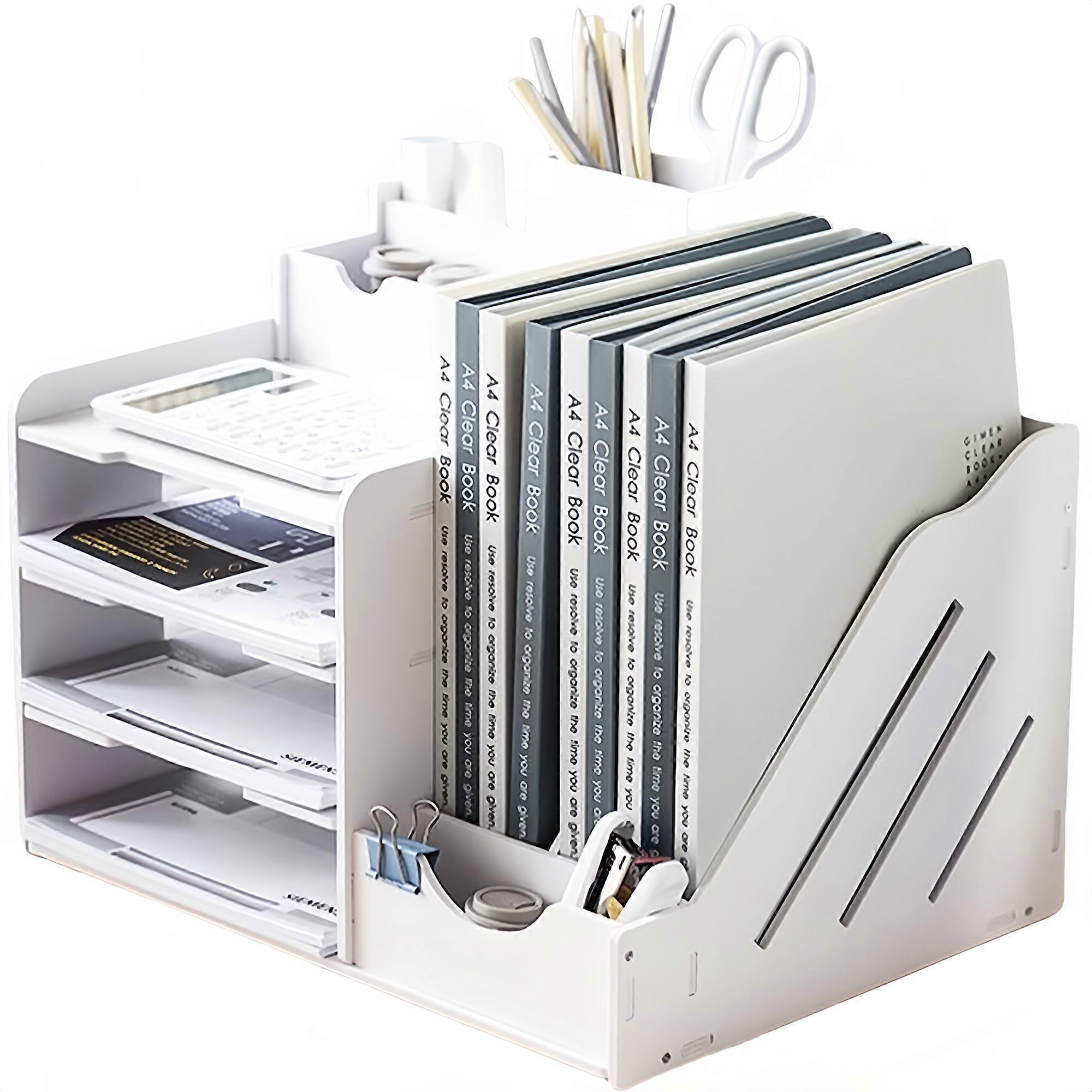 4-layer folder, white, eR DL