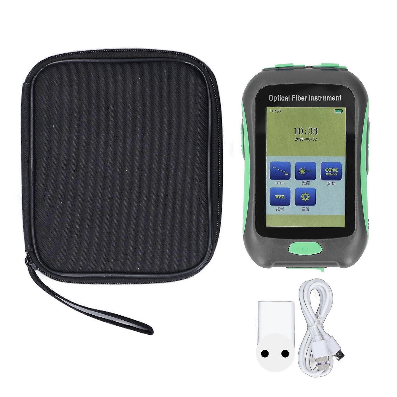 3.5 Inch Touching Display Screen Fiber Tester 5 In 1 AUA 18A Optical Time Domain Reflectometer