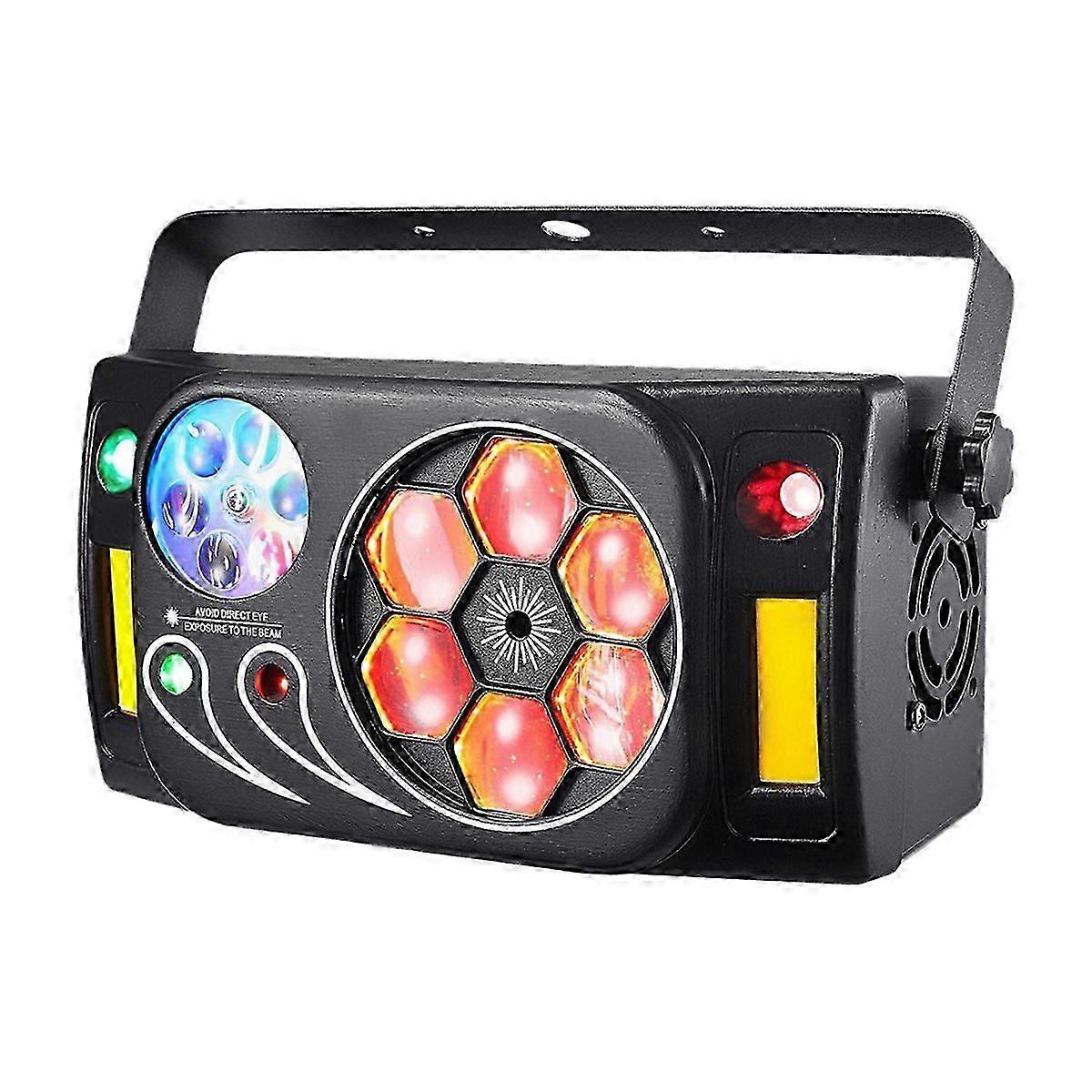 Stage Lights Light 80W Lights Sound Activated Auto by Remote EU Plug