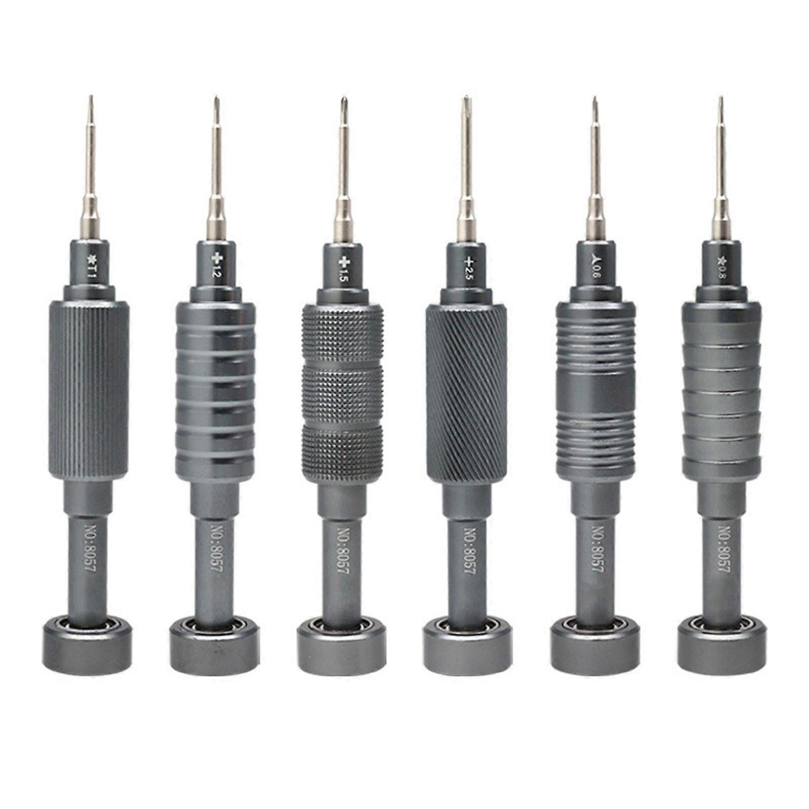 6Pcs Mini Precisions Screwdriver Set, Small Screwdriver Set for Electronics, Toy, Computer, Watch Repair