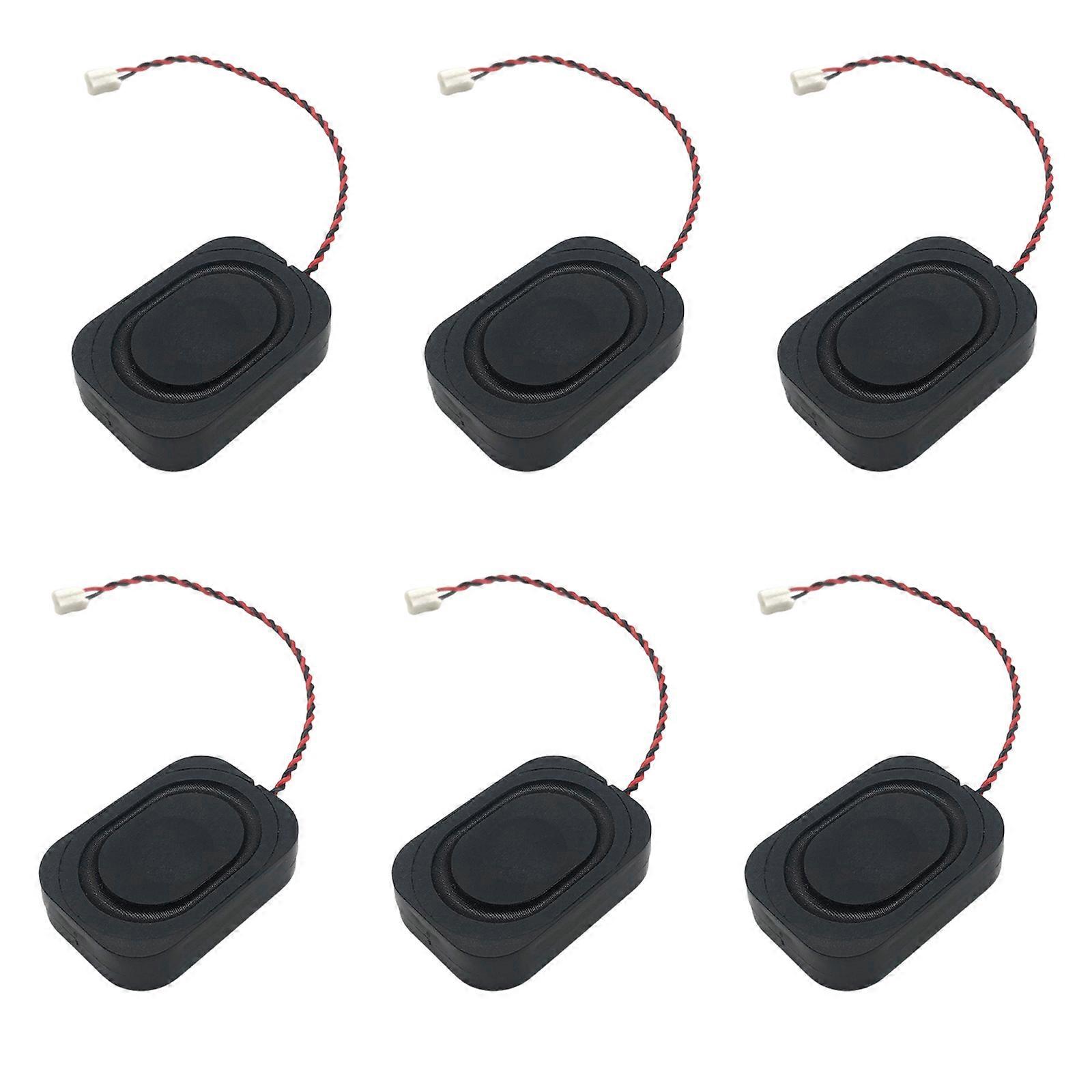 Pack of 6pcs 2030 Speaker Cavity Horn Loudspeaker 8Ohm 2Watt Rectangle Speaker 8Ω 2W 20x30mm for Notebook Computer