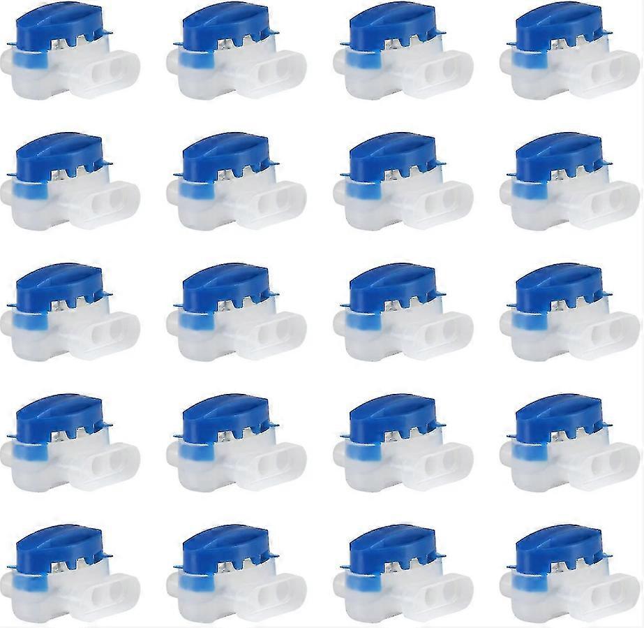 Set Of 20 Resin Filled Cable Connectors  compatible with Automower Robot Lawnmower
