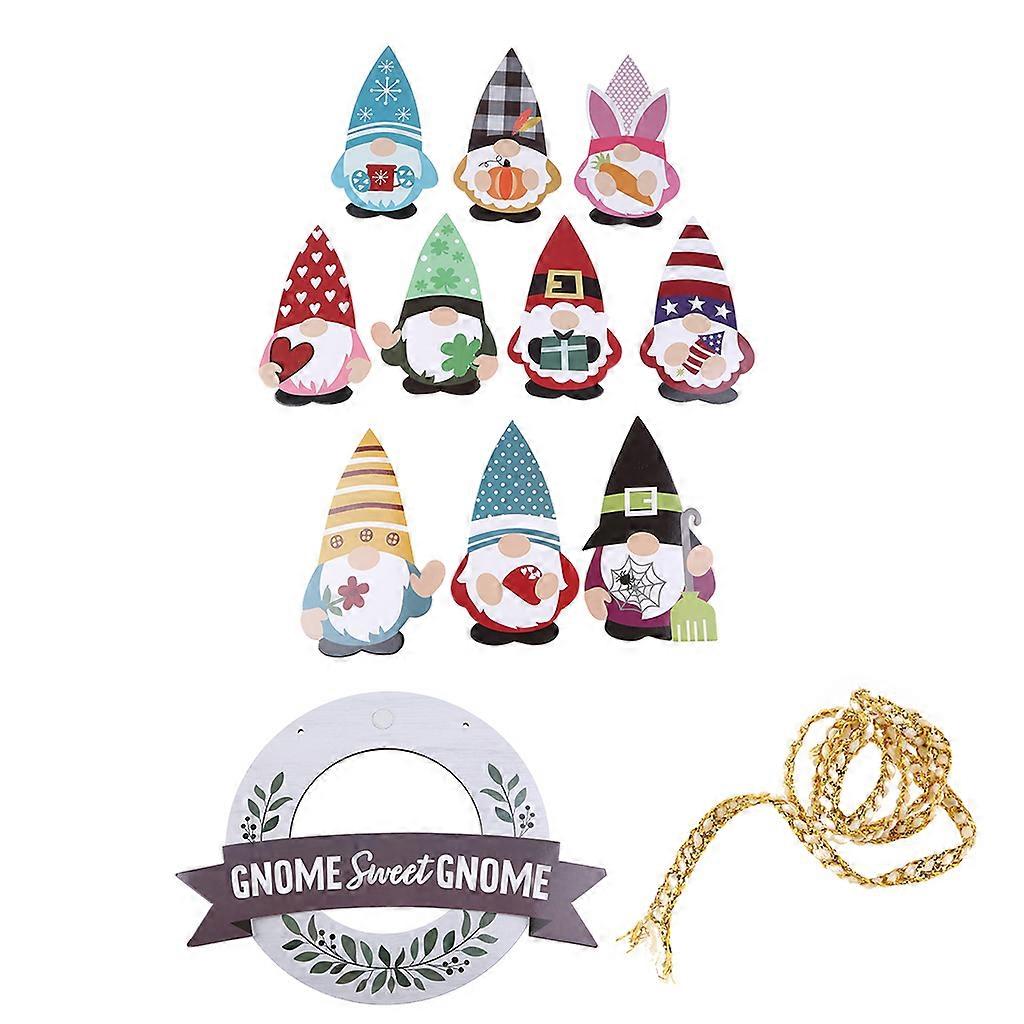 Front Door Porch Rustic 3D Hanging Multicolor