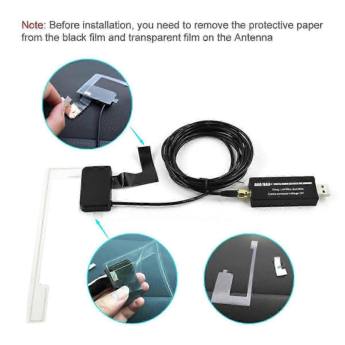 DAB DAB+ Model Digital Broadcasting compatible 2 Din Android Radio Stereo Receiver Multimedia Player