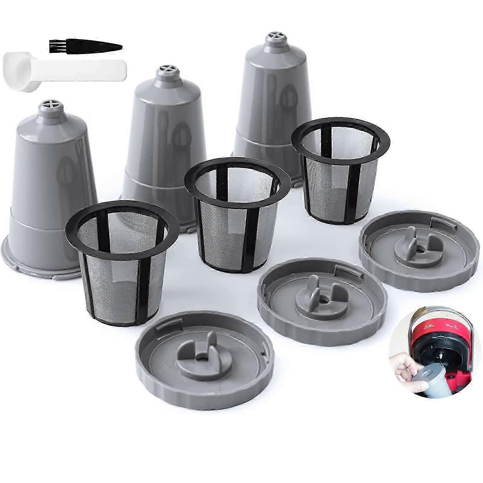 2025 Reusable K-Cup Coffee Filters 3-Pack - Keurig 1.0 Machine Compatible