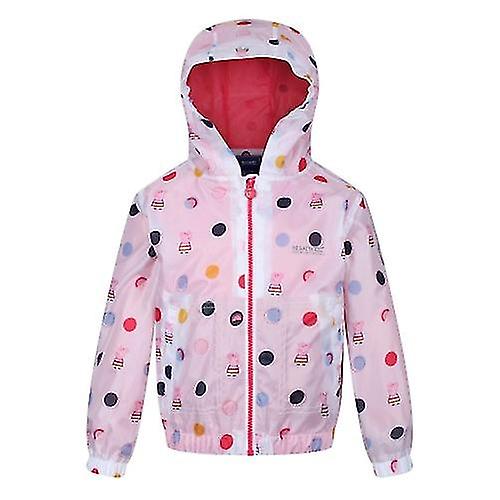 Regatta Childrens/Kids  Polka Dot Hooded Waterproof Jacket