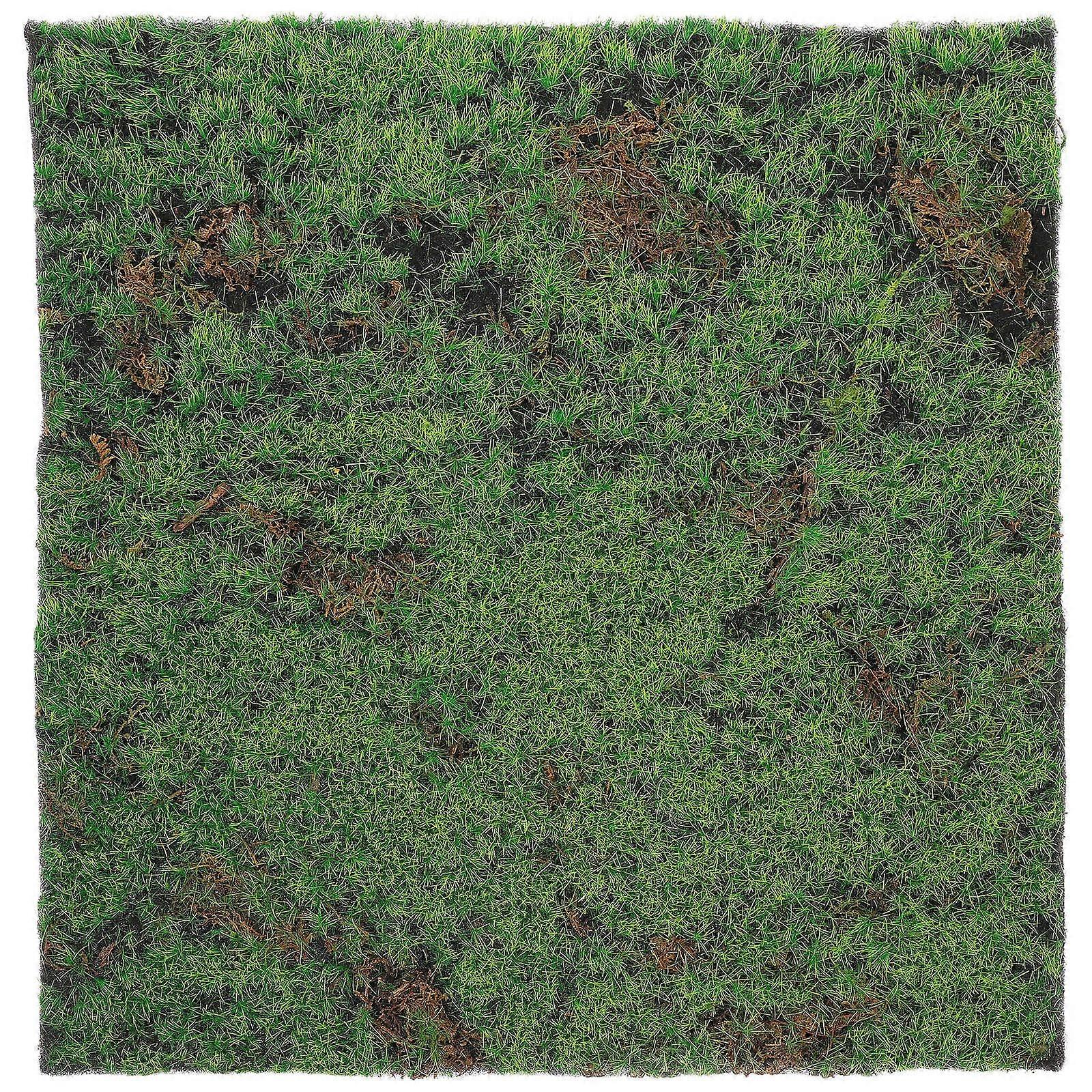 Realistic Artificial Moss Turf Green Grass Mat for Decorative Micro Landscapes Easy Installation Faux Carpet for Gardens Balconies Water Features