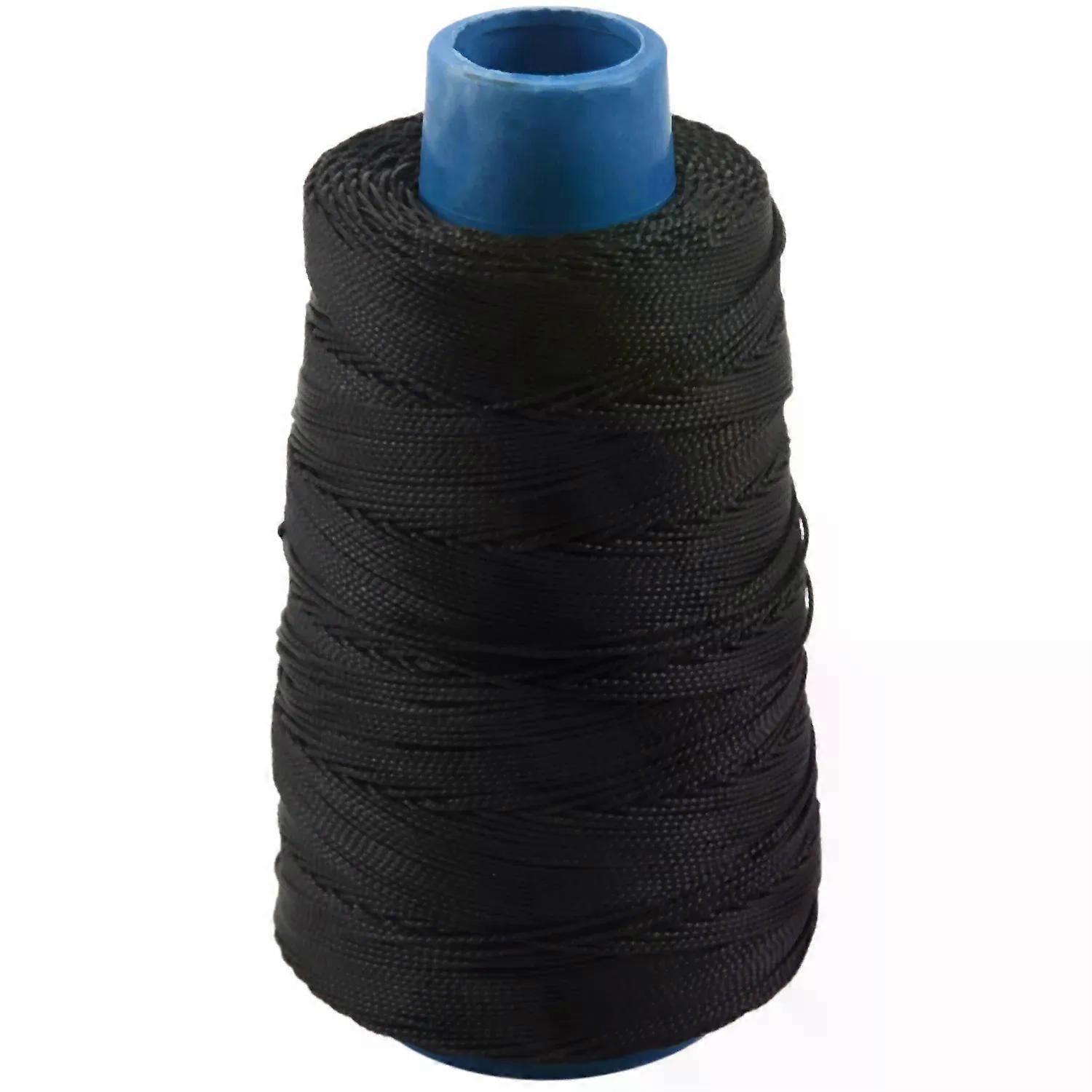 400m 80lbs Nylon Twisted Bowstring Thread Fishing String Sewing Cord Kite Line Black