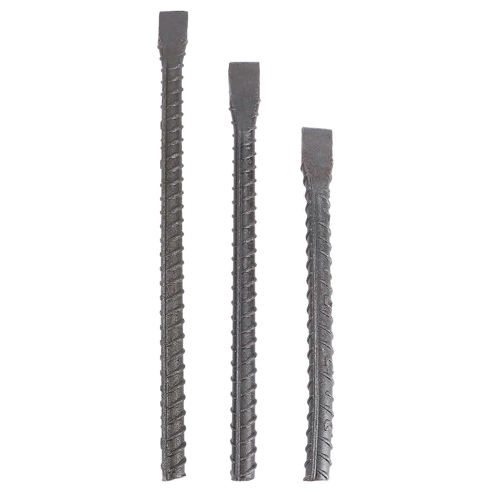 3pcs Thread Design Cement Stone Masonry Flat