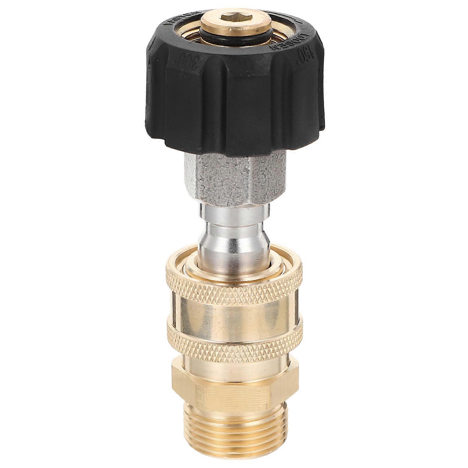 Gardening Tools Compatible Brass Quick Connect Pressure Washer Fitting 1Set