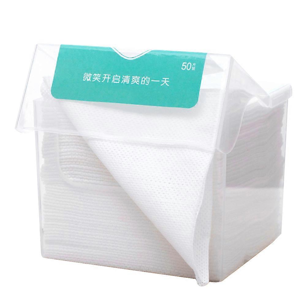 Disposable Cotton Facial Towels Thick Makeup Removing Tissues for Travel, Wet or Dry Use, Skin Friendly for Outdoor Activities and Sensitive Skin